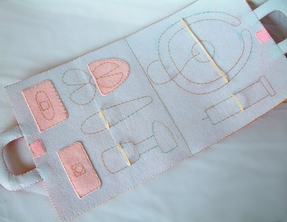 New-DIY Felt Medical bag Doctor Set-PDF Pattern via Email-T22