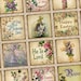 He Is Risen / Easter / Resurrection Of Christ - 1x1 Inch Square Tiles Digital JPG Collage Sheet