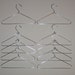 Doll Clothes Hanger Set of 10 - 7 inch - Wire