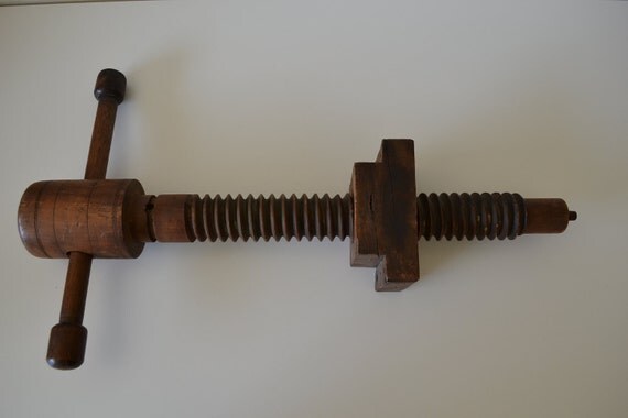 Antique Ohio Tool Co. Wood Bench Screw Outstanding by PixelSicle