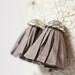 Tassel Earrings Brown Taupe Suede Fringe Silver driftwood boho bohemian tribal rusteam