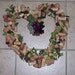 Sale heart shaped wine cork wreath