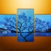 Abstract Modern Landscape Asian Tree Art by Gabriela 36x24