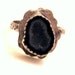 Sparkly Druzy Geode Ring in Sterling Silver