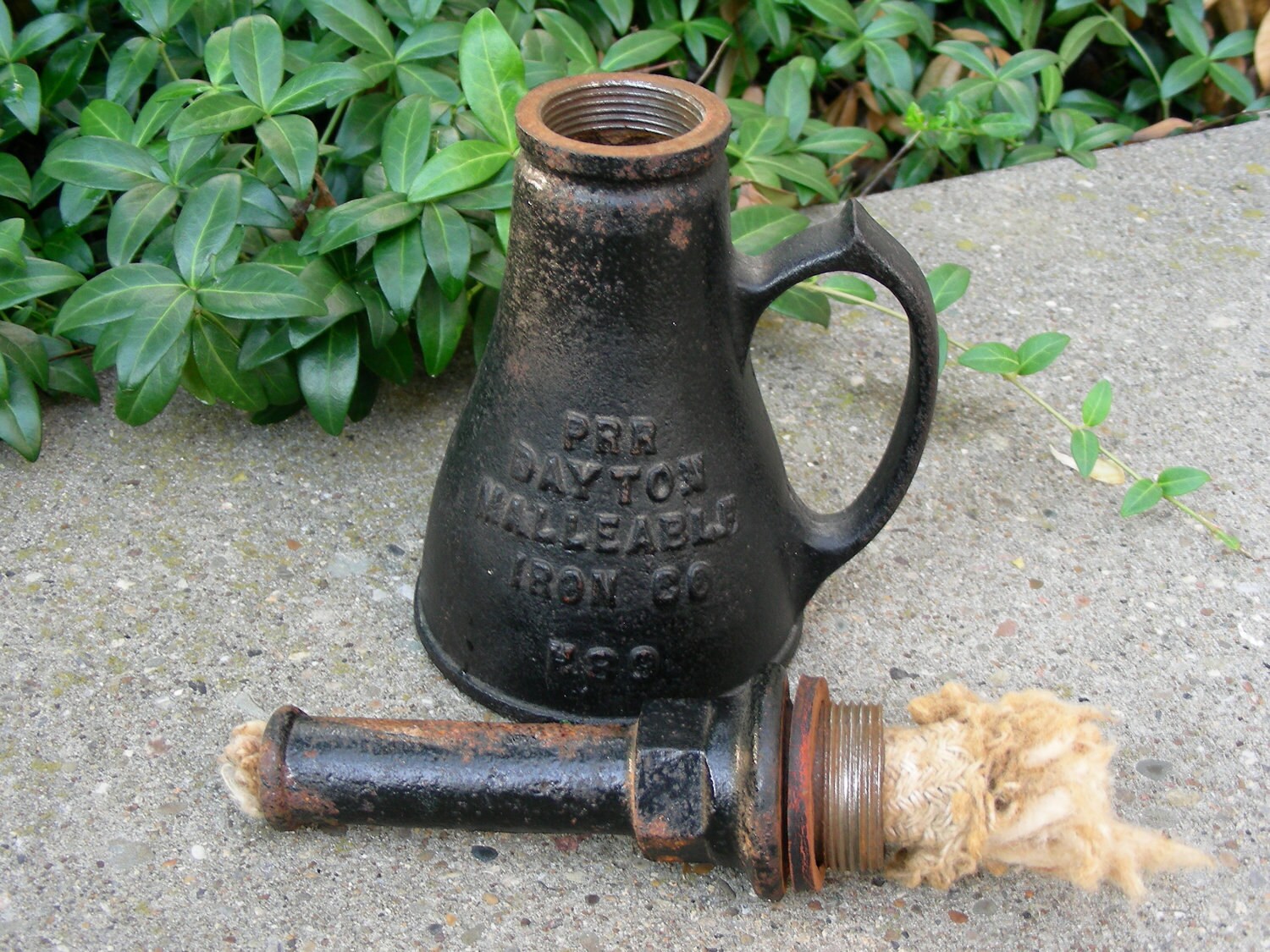 PRR Cast Iron Shop Torch Pennsylvania Railroad