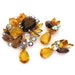 Amber Honey Topaz and Mahogany Demi Parure