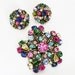 Hollycraft 1957 Pastel Demi Parure