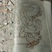 Celtic Handmade Leather Journal with an Otter Design Free Personalization