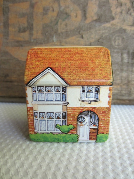 Vintage 1988 Dana Kubick Hunkydory Country House Tin Made in