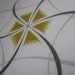 Vintage Knowles Ribbon Mid Century Mod Atomic Serving Platter