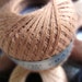 Vintage Darning Cotton Balls Coats and Clark's Box of 11 Beige Copper Brown Navy Neutral