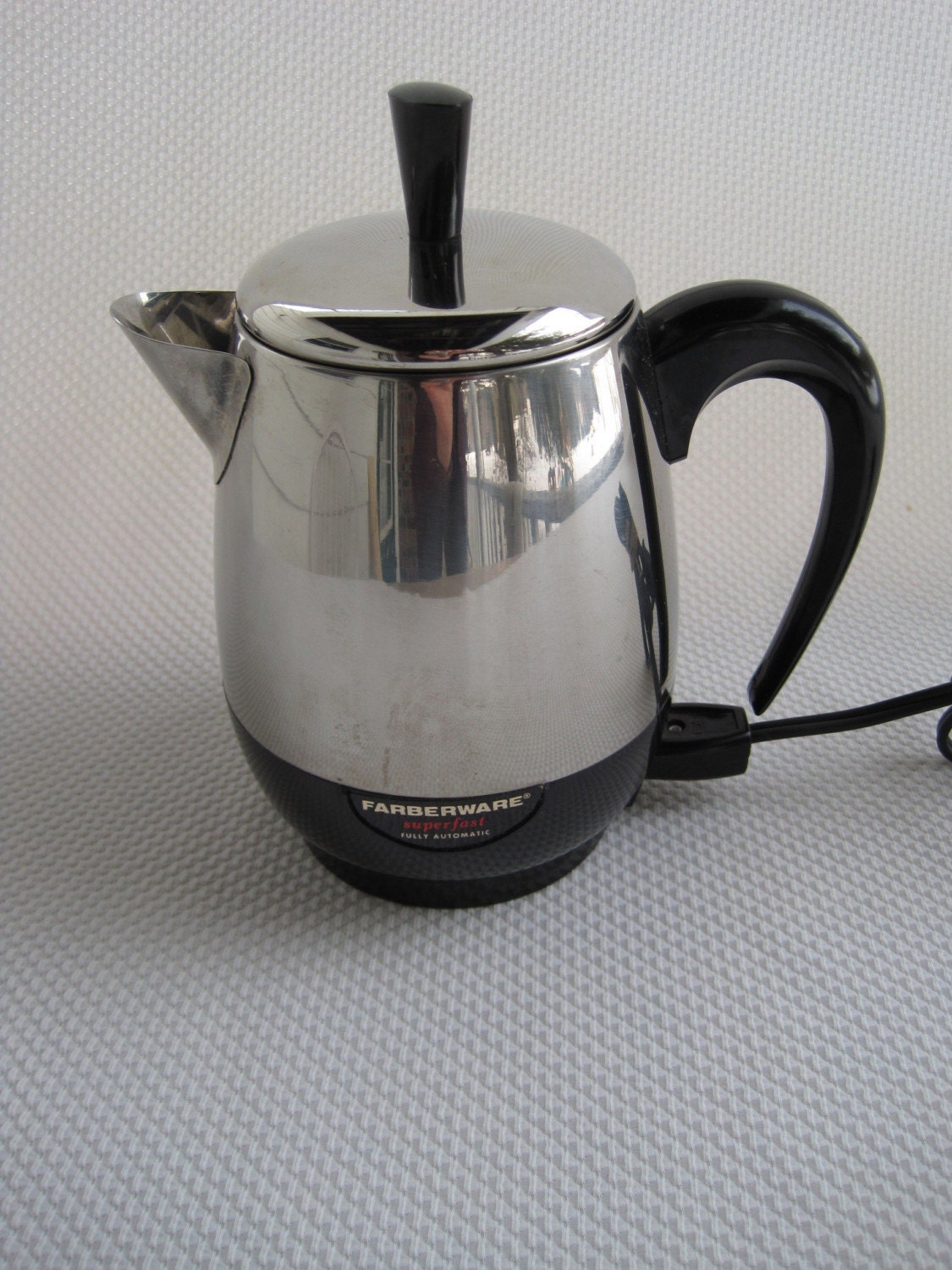 Vintage Farberware Superfast Electric Coffee Pot by corrnucopia