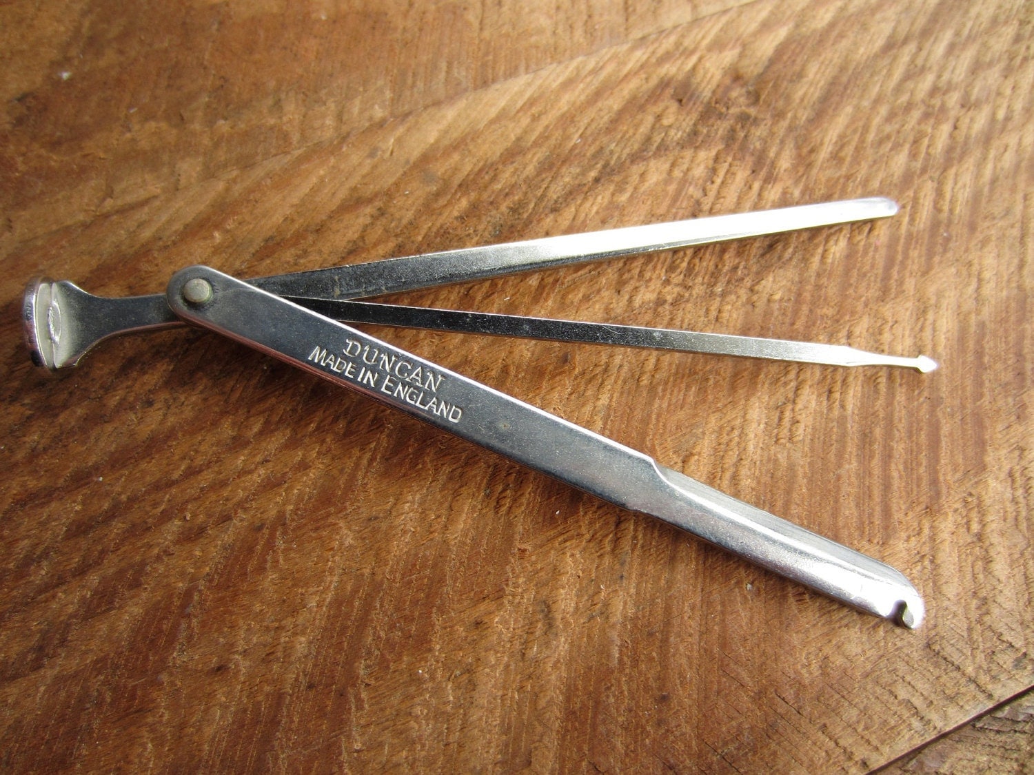 Vintage Pipe Cleaning Tool Tamper Duncan Made in England