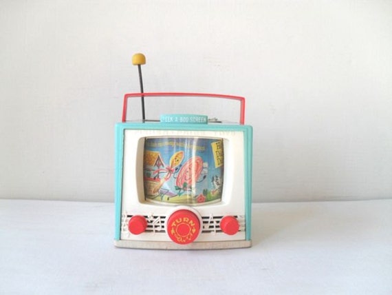 vintage toy music box