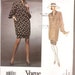 Yves Saint Laurent Vogue 1111 PARIS ORIGINAL misses top skirt DESIGNER Vintage Sewing Pattern size 6-8-10
