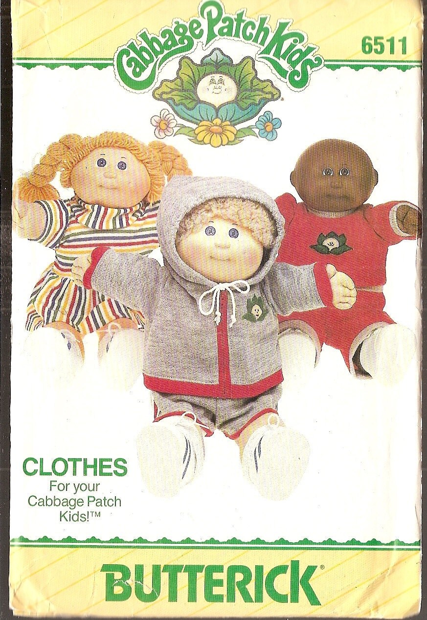 Vintage Cabbage Patch 16 inch Doll Clothes by nancesnostalgia