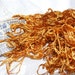 Antique Embroidery Art Silk Floss 1900's Heminway Full Skein Golden Caramel