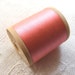 Antique 1940's Corticelli Pure Silk Hand Sewing Embroidery Floss Thread 100 Yd Spool Iridescent Pink k