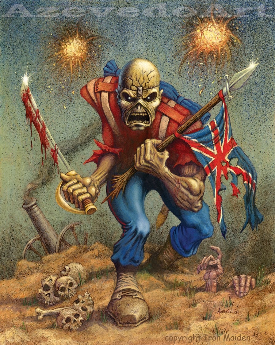 iron maiden pop