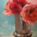 Pink and Red Roses - Print of an Original Painting - 6x7.5 on 8x10 matte paper
