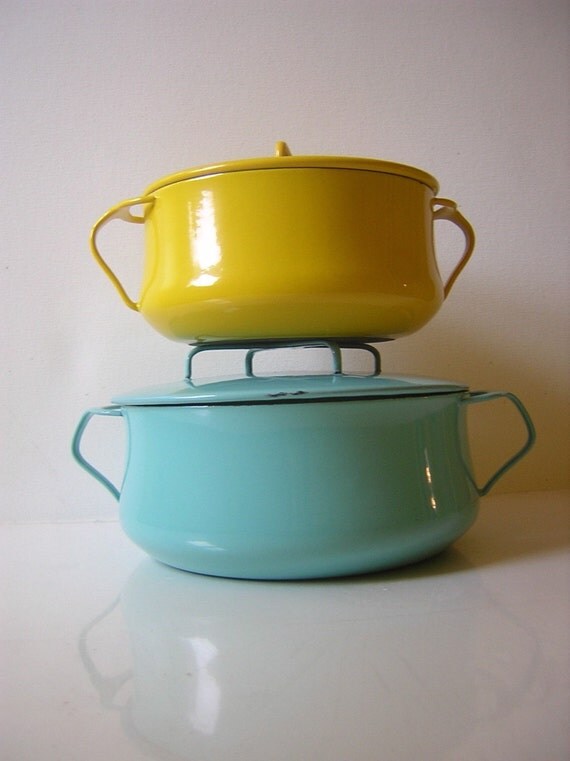 Vintage Dansk Kobenstyle Enamel Cookware IHQ Enameled Jens