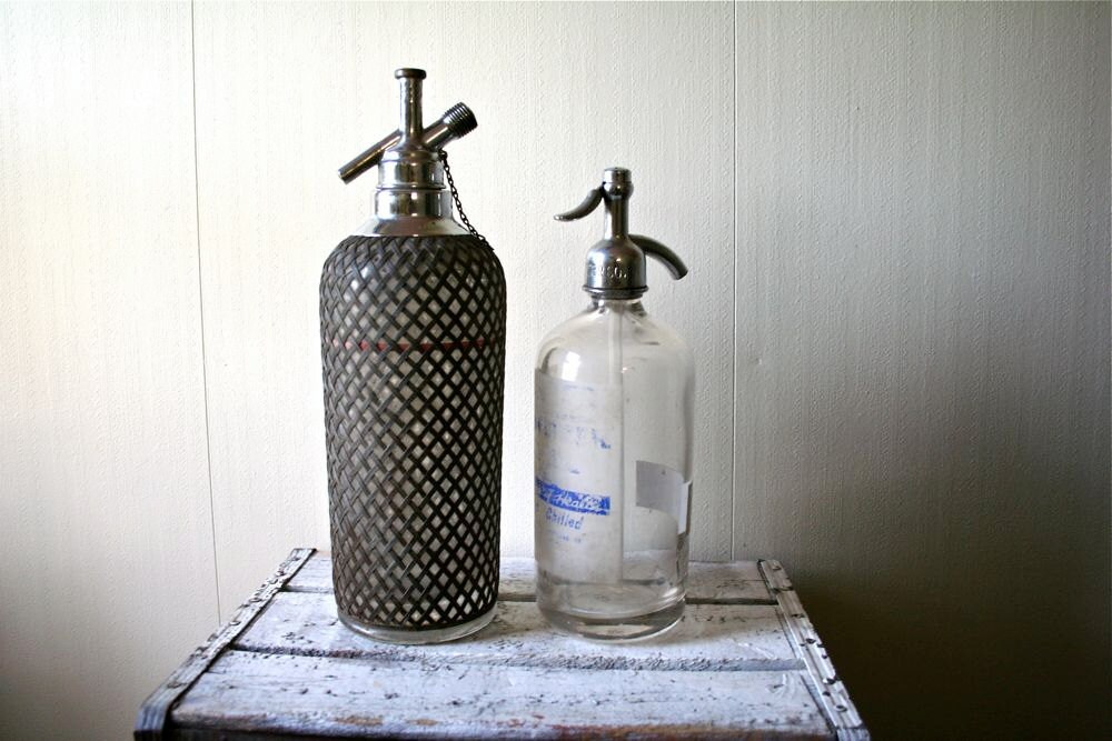 Seltzer Bottle New York Seltzer Water Co. Vintage Antique