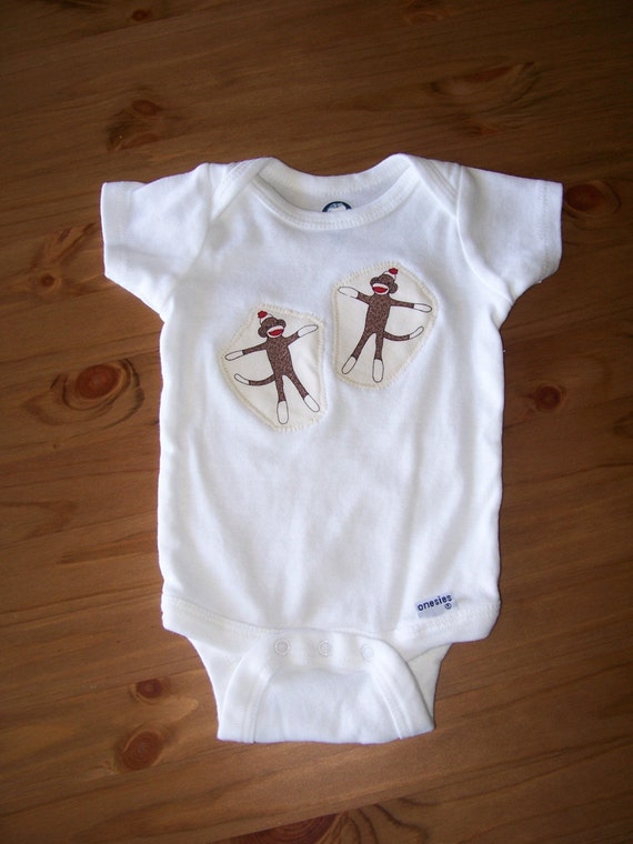 Sock Monkey Onesie