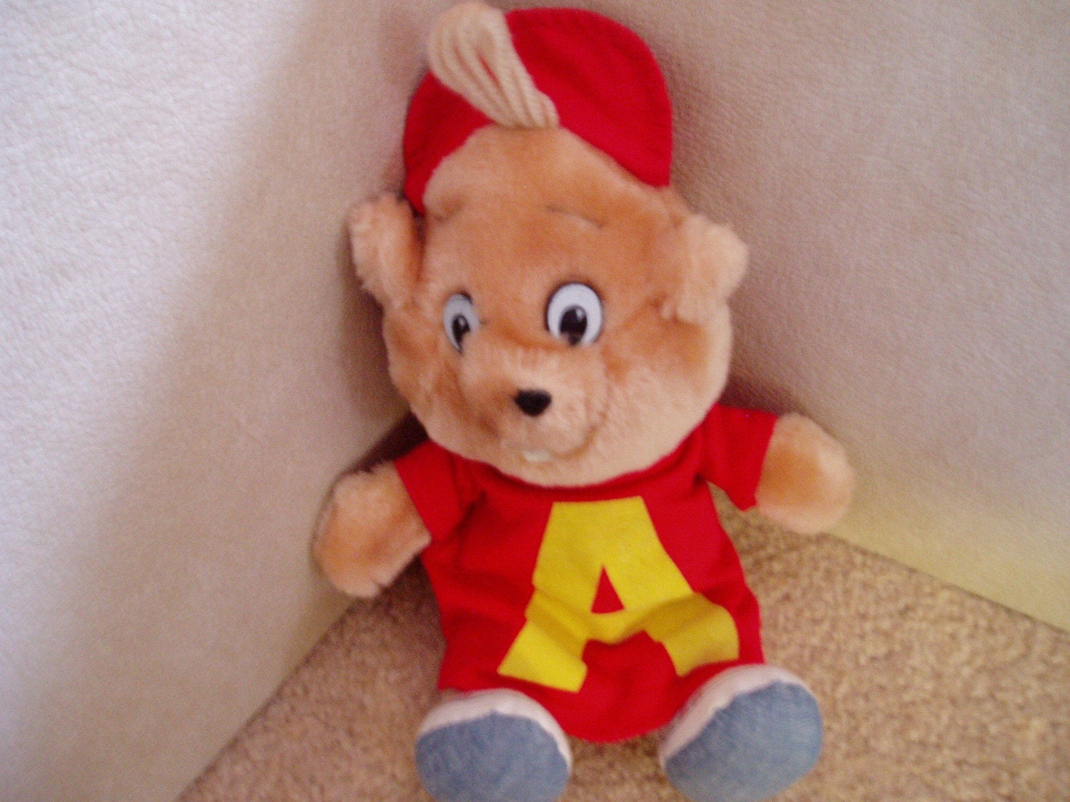 alvin the chipmunk stuffed animal