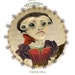 Sandrinne - articulated PAPER DOLL - 10.6 inches