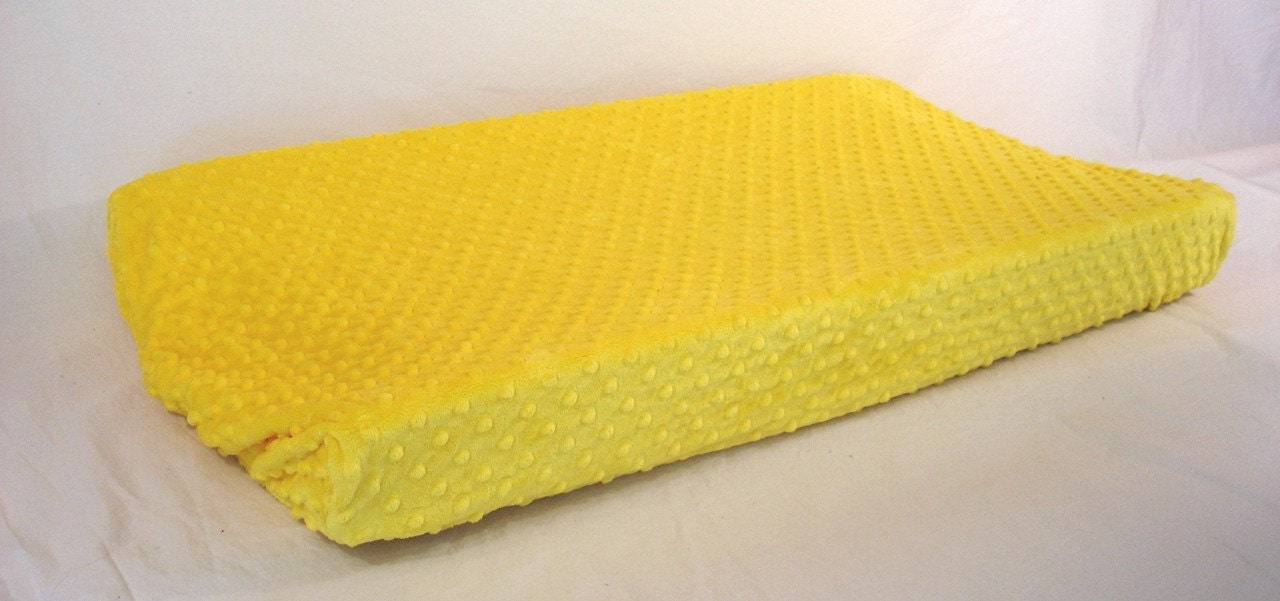 Yellow Lemon Changing Pad Cover