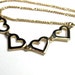 Romantic, Vintage Heart Necklace, 1960s, Avon