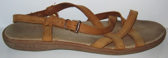 bass sandals 80s