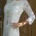 Vintage 1960s Lace Mod Babydoll Mini Dress XS Wedding