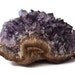 Rough Amethyst Cluster, Large Druzy Amethyst Gemstone Rock, Metaphysical Crystal for Reiki Healing, New Age Spiritual Supplies (AM24D)