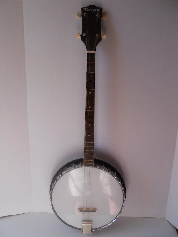 Vintage Harmony Tenor Banjo by DixiesDollEmporium on Etsy