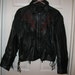 Leather Biker Jacket, Women's 12