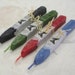 Natural Sealing Wax, four colors, red, black, green, blue