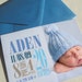 Photo birth announcement cards