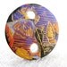 Gilded Flora Polymer Clay Disk