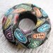 SALE Silly Cilia Polymer Clay Doughnut Bead