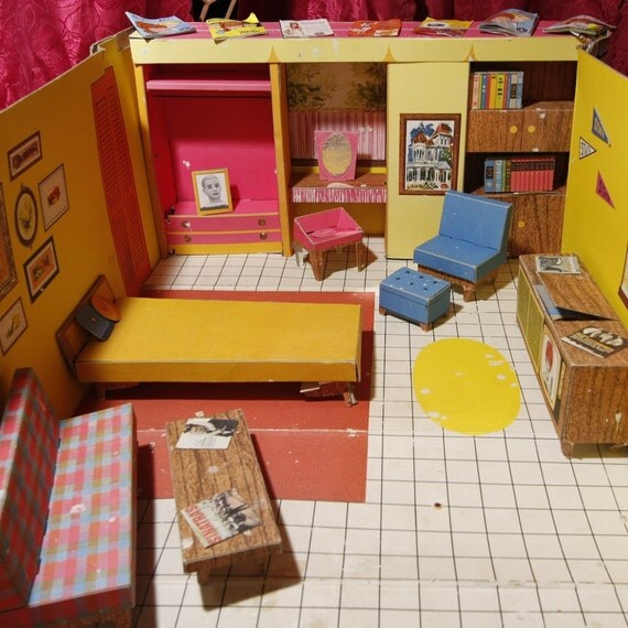 Barbie Dream House Original 1962 Stock No.816 by OldCoot on Etsy