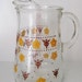 Retro Floral Drink Pitcher