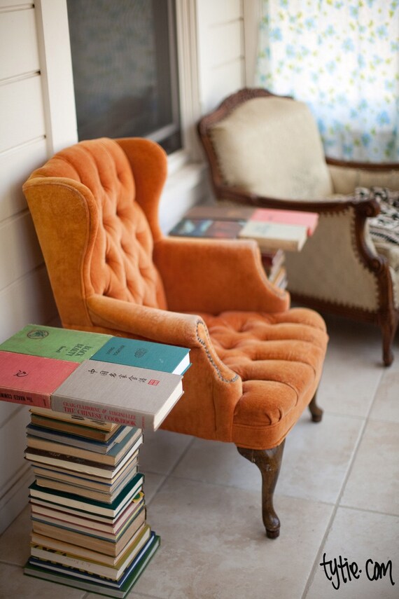 Items similar to End Tables made from books on Etsy
