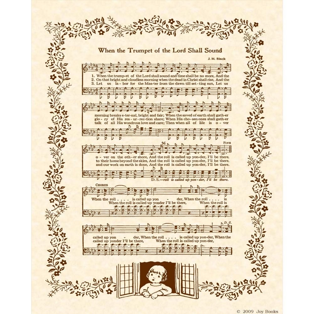 When the trumpet of the lord shall sound a k a by vintageverses