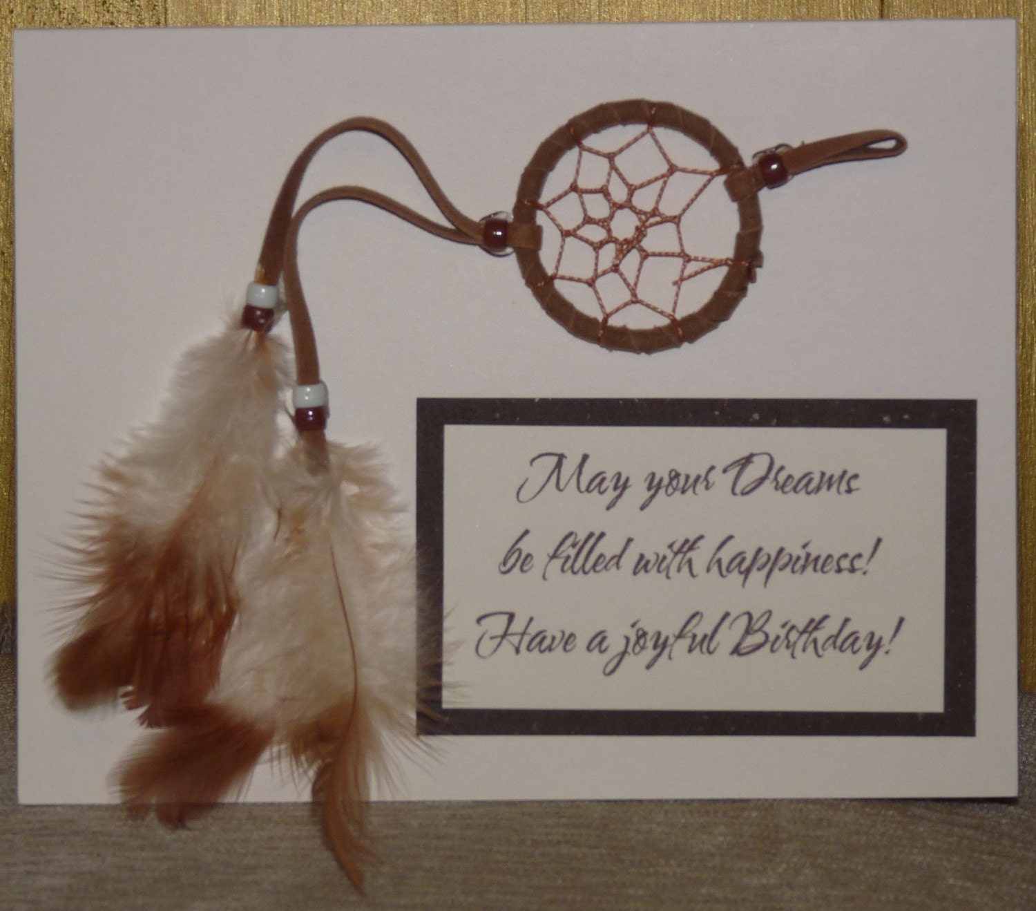 Fantastic Handmade Birthday Card with Dream