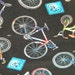 Bicycle fabic--by the yard--Elizabeth's Studio