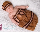 Cocoon and Beanie PDF Crochet Pattern 244 Great for Photo Props