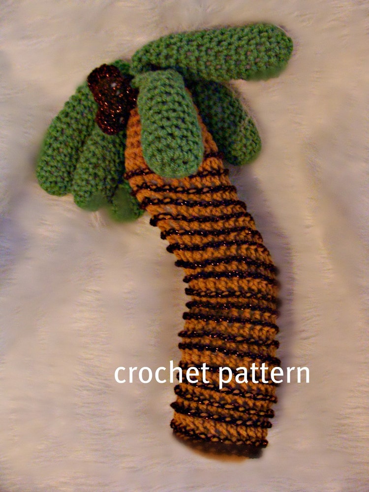 Stuff Palm Tree Crochet Pattern PDF 561 by SandysCapeCodOrig