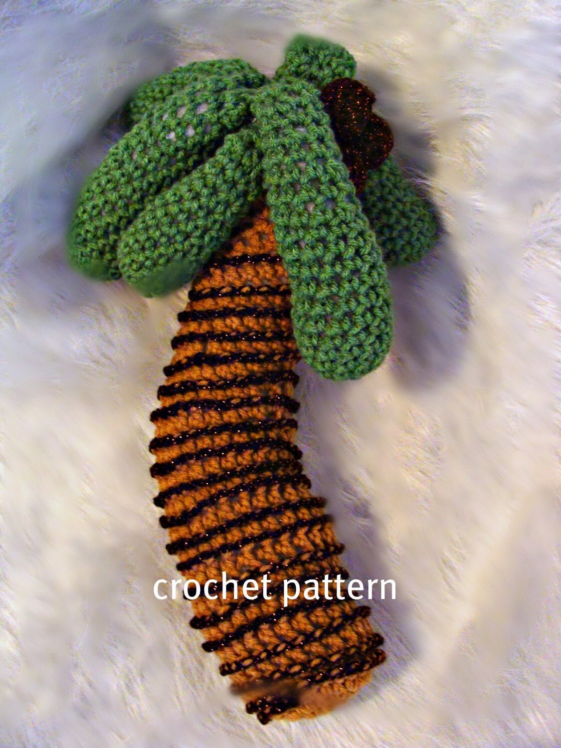 Stuff Palm Tree Crochet Pattern PDF 561 by SandysCapeCodOrig