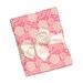 SALE - Swaddling Blanket - Dahlia Blooms - X-Large - Ultra SOFT